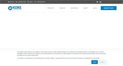 Desktop Screenshot of koresoftware.com