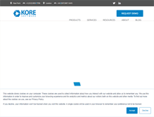 Tablet Screenshot of koresoftware.com